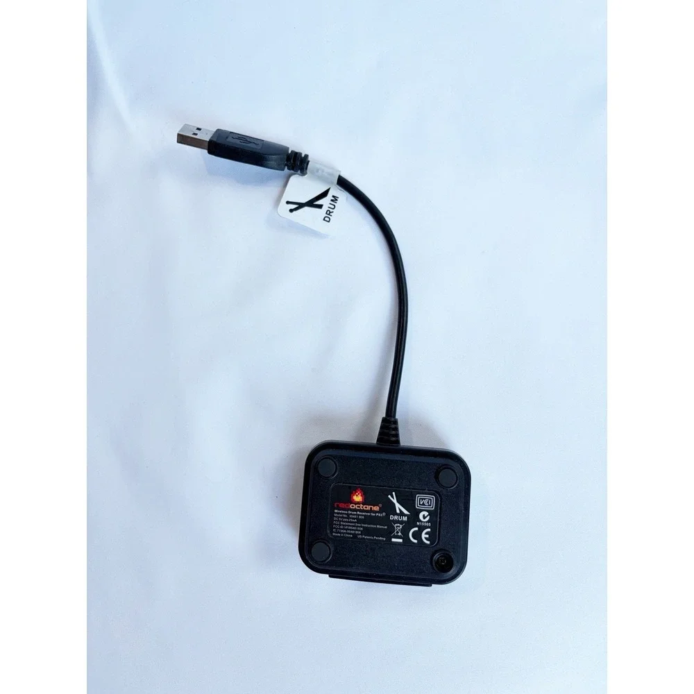 Red Octane PS3 Guitar Hero Wireless USB Drum Dongle Receiver Model 95481.806